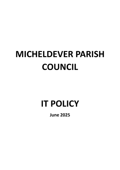MPC IT Policy