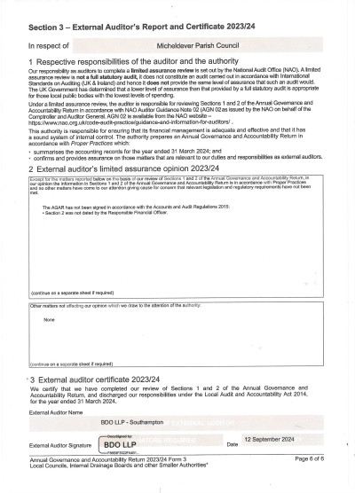 2024 Bank Reconciliation